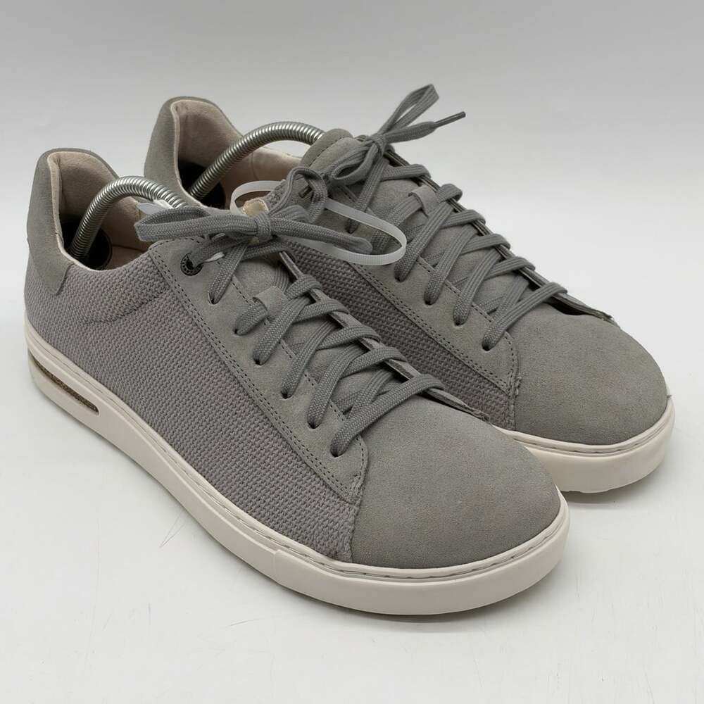 Birkenstock Bend Low Whale Gray Canvas / Suede Sneakers Size 44 / Men's US 11